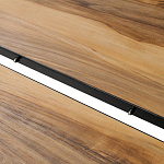 Стол обеденный раздвижной с прямоугольной столешницей на четырех черных ножках Blair варинант исполнения - 8 | Loft Concept в Твери