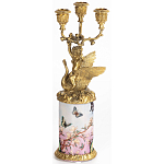 Фарфоровый подсвечник Лебедь с ангелом Asse варинант исполнения - 3 | Loft Concept в Твери