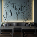 Барельеф ORCHESTRA варинант исполнения - 1 | Loft Concept в Твери