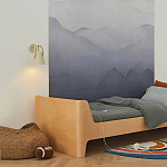 Корзина синяя Elewisa Wicker Basket варинант исполнения - 6 | Loft Concept в Твери