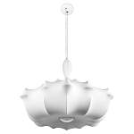 Подвесной светильник с белым фигурным абажуром и мягкими волнистыми краями Cloud Motion  варинант исполнения - 15 | Loft Concept в Твери