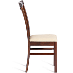 Стул деревянный с узором ручной работы Espresso варинант исполнения - 4 | Loft Concept в Твери