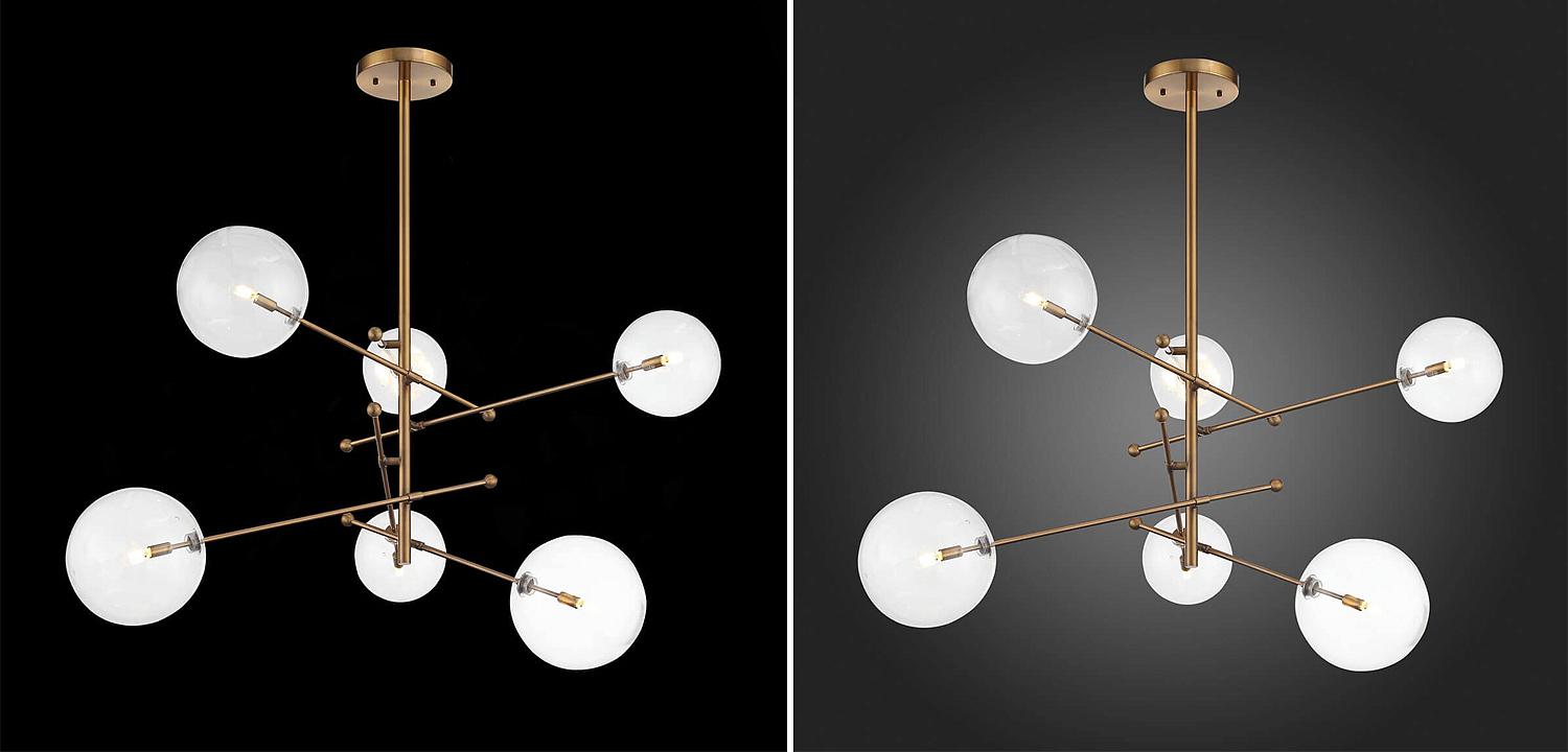Люстра Gallotti & Radice Brass 6 Люстра Gallotti & Radice Brass 6 - Loft-Concept в Твери