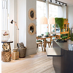 Зеркало из ротанга WICKER MIRROR варинант исполнения - 9 | Loft Concept в Твери