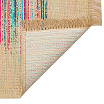 Ковер с геометрическим узором из комбинированного состава Full rhythm варинант исполнения - 4 | Loft Concept в Твери