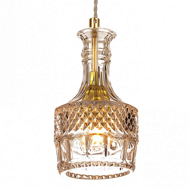 Подвесной светильник lee broom DECANTERLIGHT pendant II Amber Золотой Янтарь (Amber) Подвесной светильник lee broom DECANTERLIGHT pendant II Amber Золотой Янтарь (Amber) в Твери | Loft Concept