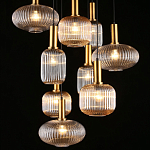 Люстра подвесная Karmelitta Smoky Black варинант исполнения - 1 | Loft Concept в Твери