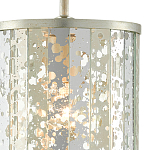 Подвесной светильник в форме цилиндра Speckled Mirror Plates варинант исполнения - 1 | Loft Concept в Твери