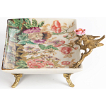 Блюдо фарфоровое Поле цветов Terra варинант исполнения - 3 | Loft Concept в Твери