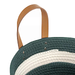 Корзина для хранения с ручками Interlacement Green  варинант исполнения - 2 | Loft Concept в Твери