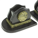 Настольный письменный набор из змеевика из 7-ми элементов Successful Leader варинант исполнения - 5 | Loft Concept в Твери