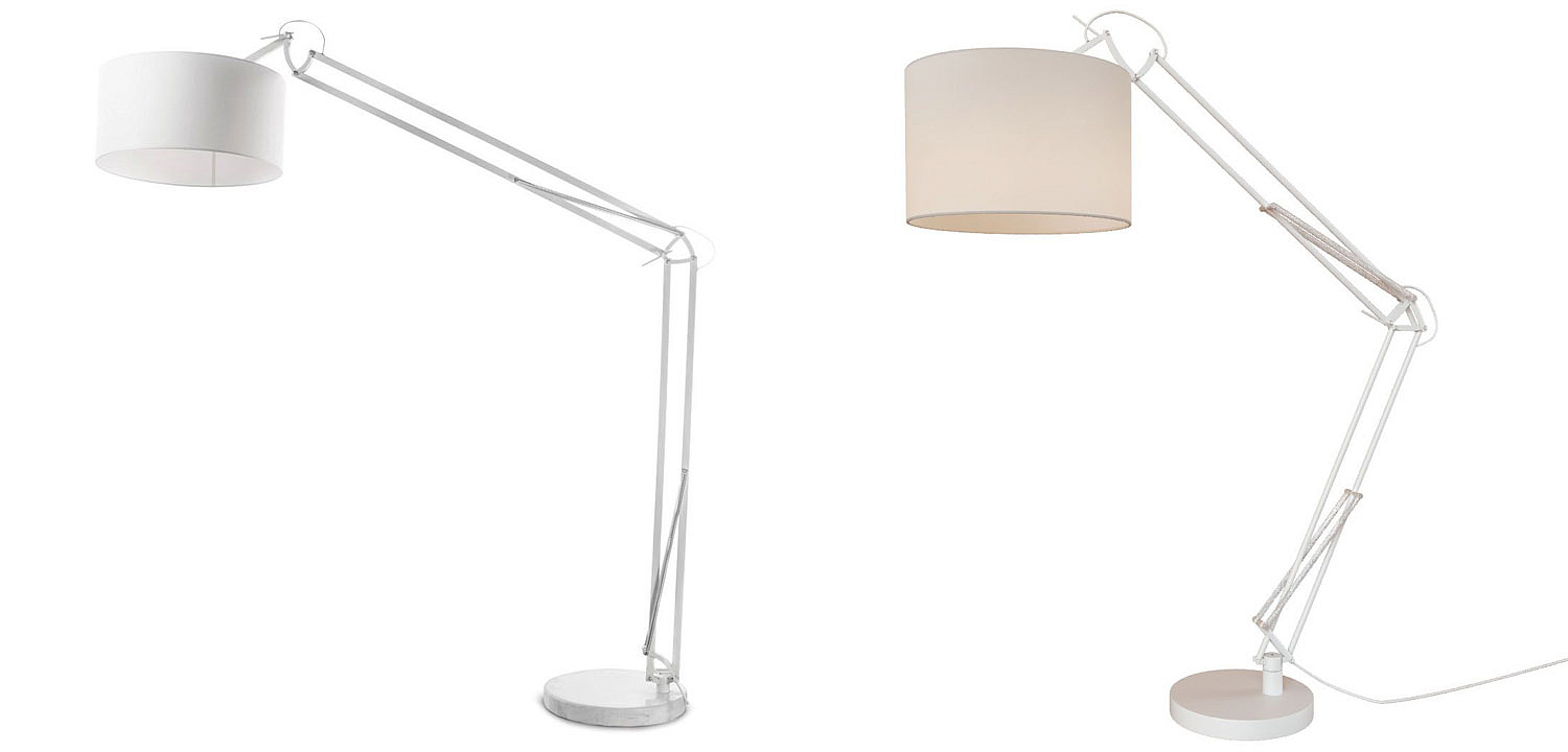 Торшер Garner Floor lamp white Торшер Garner Floor lamp white - Loft-Concept в Твери