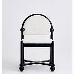 Дизайнерский стул деревянный с полукруглой спинкой Highquality варинант исполнения - 4 | Loft Concept в Твери