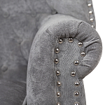 Кресло Charlie Armchair grey velour варинант исполнения - 5 | Loft Concept в Твери