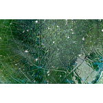 Керамический столик зеленый "Цилиндр" варинант исполнения - 4 | Loft Concept в Твери