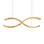 Люстра волнистой формы с фактурным хрустальным плафоном Light Delight варинант исполнения - 7 | Loft Concept в Твери