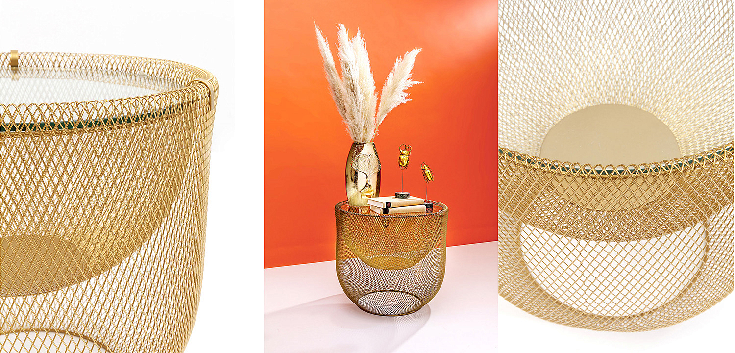 Кофейный стол Golden Grid - Loft-Concept в Твери