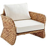 Кресло из плетеного гиацинта Gardner Wicker Armchair варинант исполнения - 1 | Loft Concept в Твери