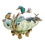 Чаша в виде листка лотоса с птицами Eden Garden варинант исполнения - 2 | Loft Concept в Твери