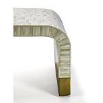 Стол журнальный Белый  BONE INLAY SIDE TABLE-Cream варинант исполнения - 3 | Loft Concept в Твери
