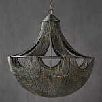 Люстра в форме колокола с декором из тонких железных нитей Jagged Pattern варинант исполнения - 5 | Loft Concept в Твери