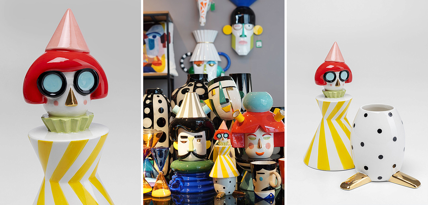Ваза с крышкой Funny Doll Vase III Ваза с крышкой Funny Doll Vase III - Loft-Concept в Твери