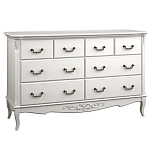 Комод белый из массива бука в стиле прованс White Provence варинант исполнения - 1 | Loft Concept в Твери