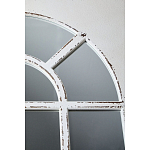 Зеркало-окно с эффектом старения в венецианском стиле Venetian White Mirror варинант исполнения - 3 | Loft Concept в Твери