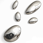 Абстрактная скульптура на стену в виде капли воды Water Outline варинант исполнения - 8 | Loft Concept в Твери