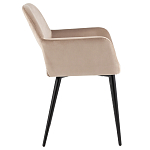 Стул с подлокотниками бежевый NEASAN STOOL варинант исполнения - 3 | Loft Concept в Твери