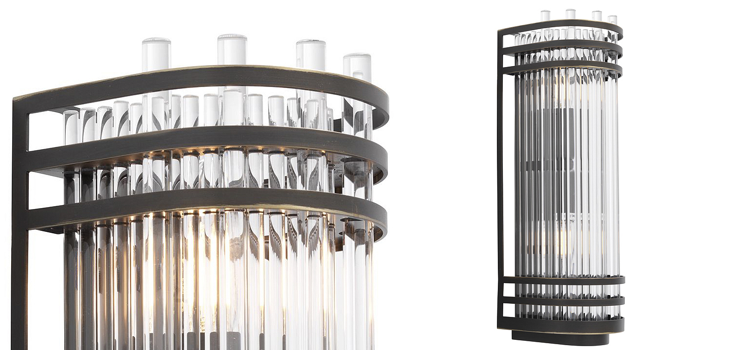 Бра Eichholtz Wall Lamp Gulf S Bronze Бра Eichholtz Wall Lamp Gulf S Bronze - Loft-Concept в Твери