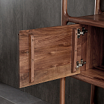 Стеллаж в гостиную для книг Moon Walnut Furniture варинант исполнения - 9 | Loft Concept в Твери