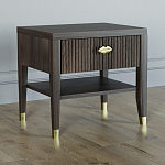 Прикроватная тумбочка с ящиком Elsa Dreams Walnut варинант исполнения - 1 | Loft Concept в Твери