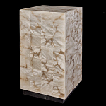 Торшер прямоугольный из натурального камня Calcite Geometry варинант исполнения - 9 | Loft Concept в Твери