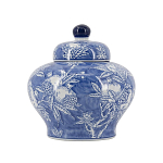 Ваза с крышкой в китайском стиле Гранатовое дерево Blooming Pomegranate варинант исполнения - 9 | Loft Concept в Твери