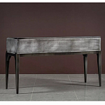 Консоль прямоугольная серая с 4-мя выдвижными ящиками Grany варинант исполнения - 1 | Loft Concept в Твери