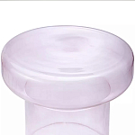 Кофейный столик стеклянный Elegant Lilac Glass Model варинант исполнения - 4 | Loft Concept в Твери