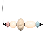 Подвесной светильник фигруный с керамическими элементами 18W LED Fragrant Light варинант исполнения - 2 | Loft Concept в Твери