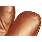 Дизайнерское кожаное кресло в форме руки Poltronova Joe Gold  Armchair варинант исполнения - 11 | Loft Concept в Твери