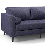 Мебельная ткань Шенилл синий цвет 138 см T4-33 варинант исполнения - 5 | Loft Concept в Твери