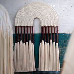 Настенное украшение из хлопковых нитей Volcan Wall Hanging варинант исполнения - 1 | Loft Concept в Твери
