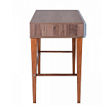 Стол письменный из массива бука с 2-мя ящиками серый Wenge Light варинант исполнения - 2 | Loft Concept в Твери