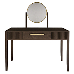 Туалетный Стол с зеркалом Primo Темный орех варинант исполнения - 9 | Loft Concept в Твери