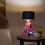 Настольная лампа TERRAMI с абажуром варинант исполнения - 11 | Loft Concept в Твери