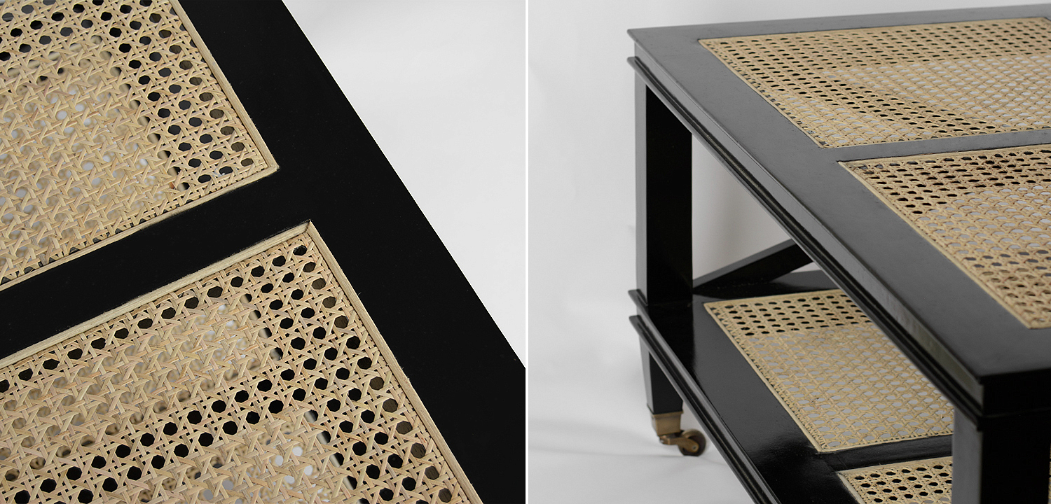 Кофейный стол Jacqueline Wicker Shelves - Loft-Concept в Твери