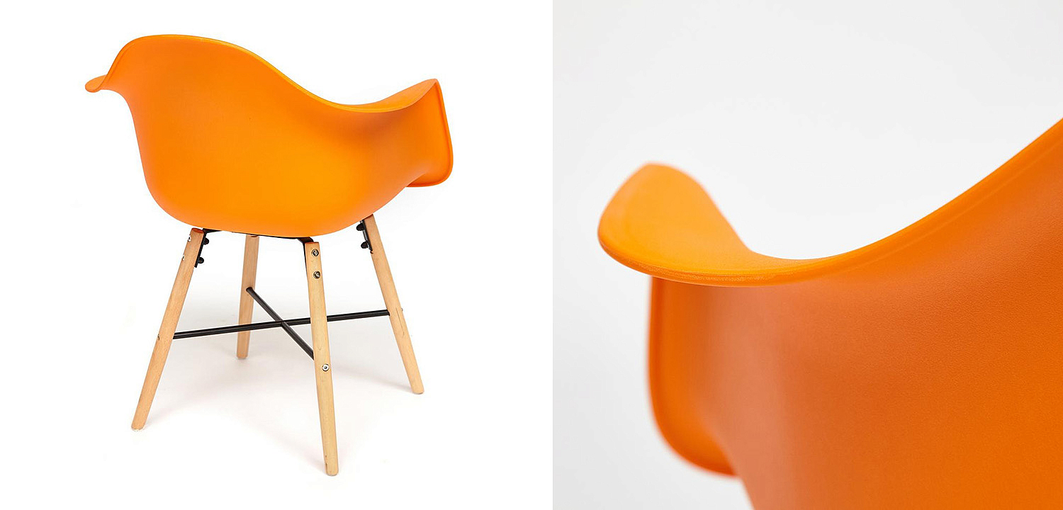 Стул DAW orange Стул DAW orange - Loft-Concept в Твери