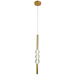 Подвесной светильник Celestin Spheres Brass Trio Hanging Lamp варинант исполнения - 2 | Loft Concept в Твери