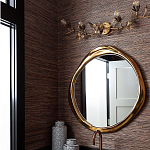 Зеркало в ассиметричной золотой раме Mirror of Aragorn варинант исполнения - 4 | Loft Concept в Твери