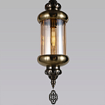 Подвесной светильник с янтарным стеклянным плафоном Amber Queen варинант исполнения - 3 | Loft Concept в Твери