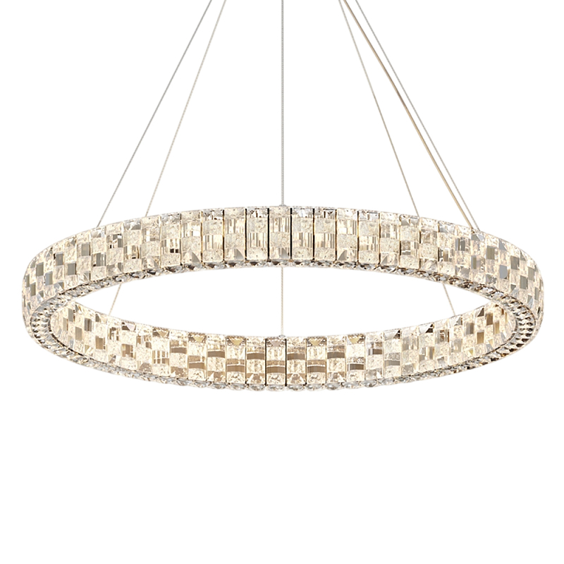 Люстра подвесная Castello 3000К 40Вт Хром в Твери | Loft Concept 